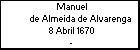 Manuel de Almeida de Alvarenga