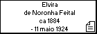 Elvira de Noronha Feital