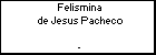 Felismina de Jesus Pacheco