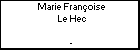 Marie Franoise Le Hec