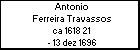Antonio Ferreira Travassos