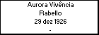 Aurora Vivncia Rabello