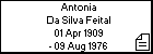 Antonia Da Silva Feital