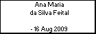 Ana Maria da Silva Feital