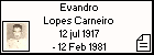 Evandro Lopes Carneiro
