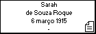 Sarah de Souza Roque