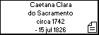 Caetana Clara do Sacramento