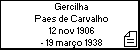 Gercilha Paes de Carvalho