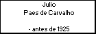 Julio Paes de Carvalho