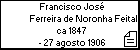 Francisco José Ferreira de Noronha Feital