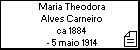 Maria Theodora Alves Carneiro