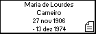 Maria de Lourdes Carneiro