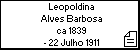 Leopoldina Alves Barbosa