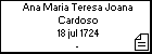 Ana Maria Teresa Joana Cardoso