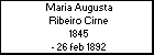 Maria Augusta Ribeiro Cirne