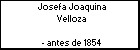 Josefa Joaquina Velloza
