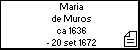 Maria de Muros