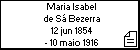 Maria Isabel de S Bezerra