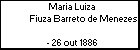 Maria Luiza Fiuza Barreto de Menezes