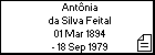 Antônia da Silva Feital